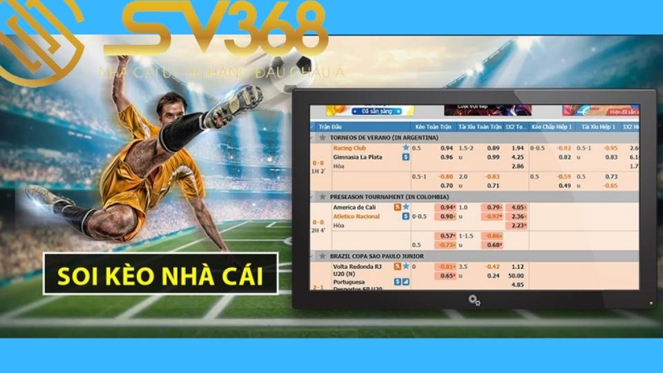 Mẹo soi kèo hôm nay thắng lớn - Sv368 1 soi kèo hôm nay