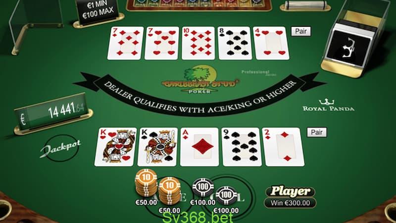 Stud Poker là gì? Hướng dẫn cách chơi Stud Poker tại SV368 1 Stud Poker Là Gì